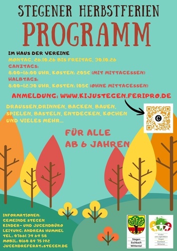 Das Stegner Herbstferienprogramm