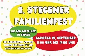 3. Stegener Familienfest 3. Stegener Familienfest