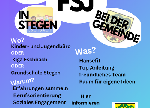 Symbolbild zur Meldung "FSJ-Stellen"